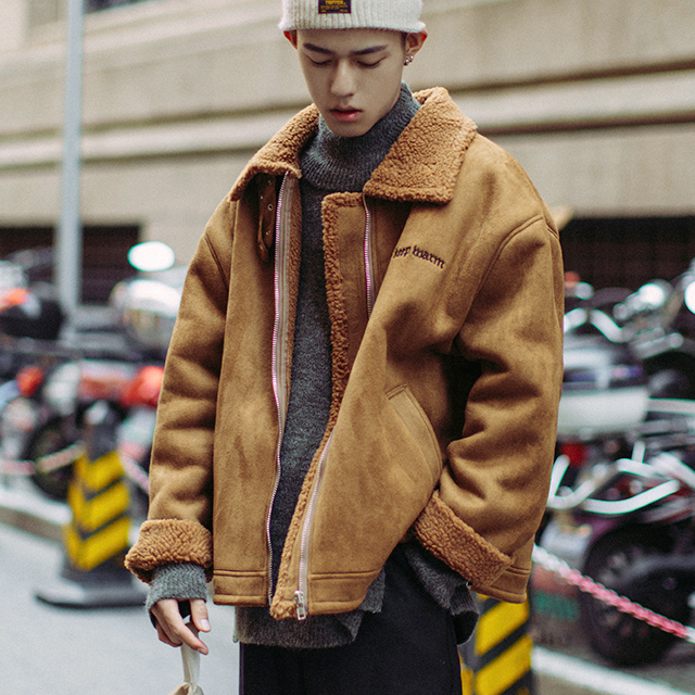 【双11】男士麂皮绒棉衣