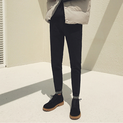 【双11】韩版修身牛仔裤