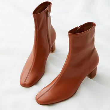 【双11】法式粗跟中筒马丁靴