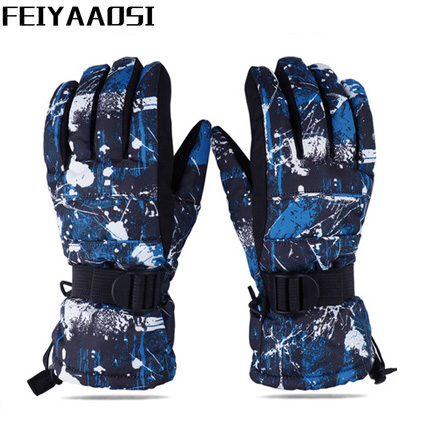 菲亚奥斯户外加厚保暖骑行手套