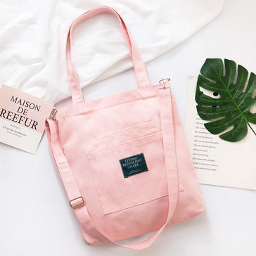 韩版ins原宿帆布包