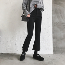 秋冬高腰显瘦九分裤