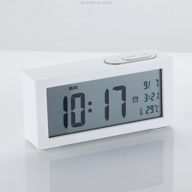 LCD创意简约液晶闹钟