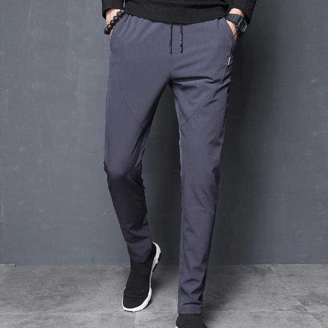 男士加绒休闲裤