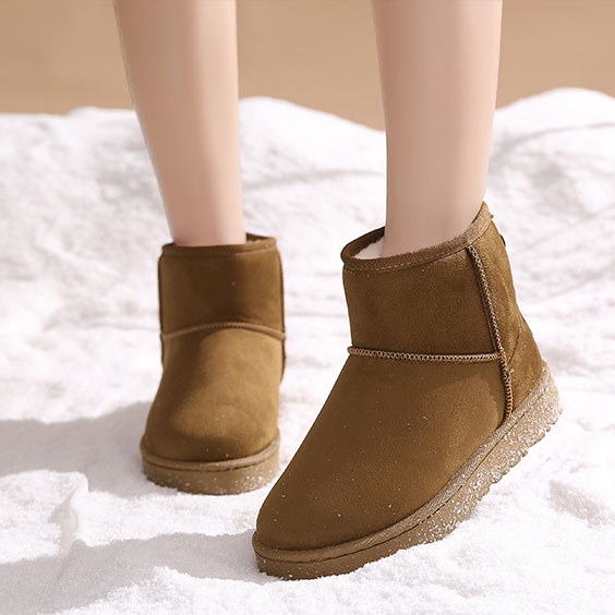 回力加厚加绒雪地靴