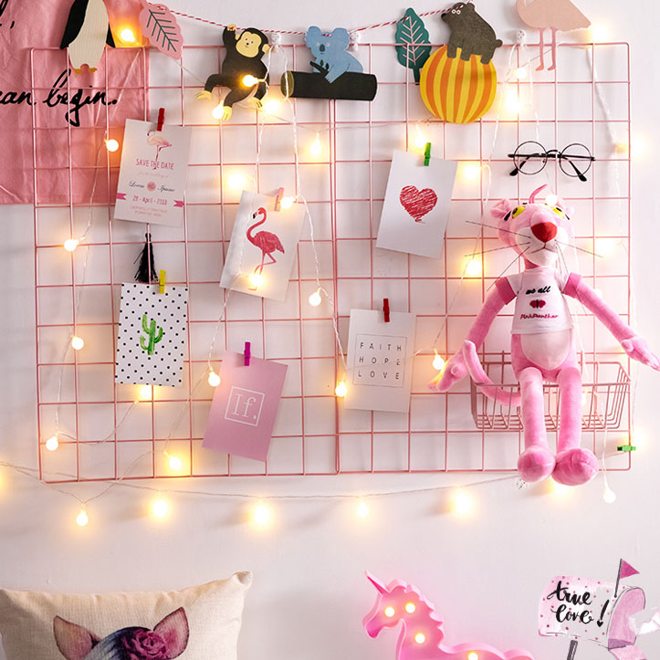 ins网格装饰照片墙少女心宿舍