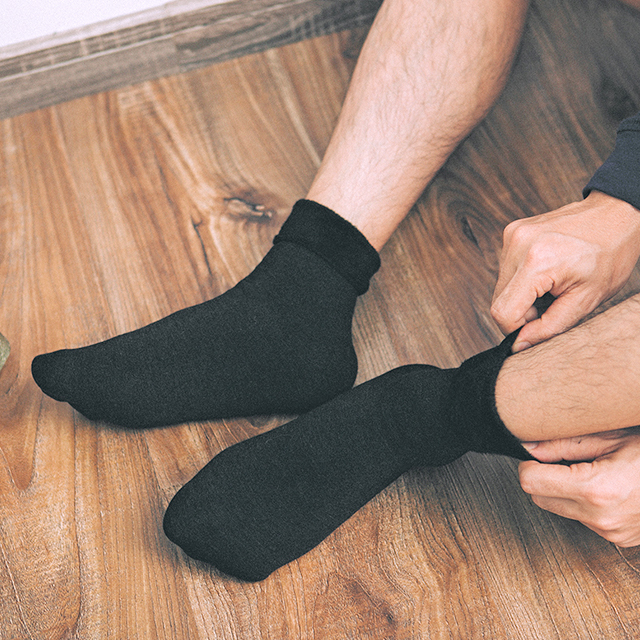 5双装秋冬款加厚中筒袜