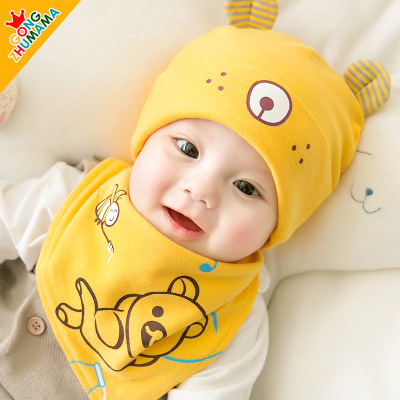 婴儿帽子儿童海盗头巾