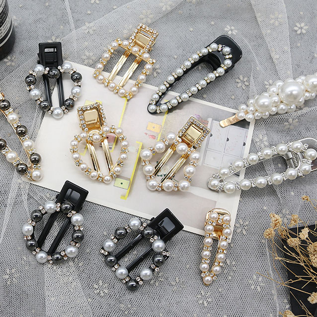 林小宅网红ins珍珠发夹