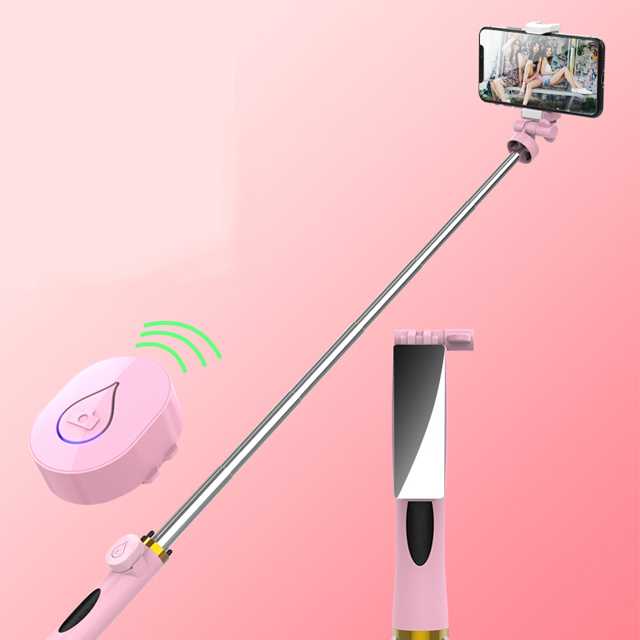 手机三脚架自拍杆