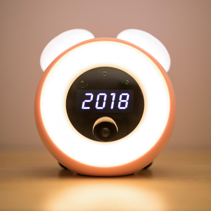 可爱简约静音夜光闹铃