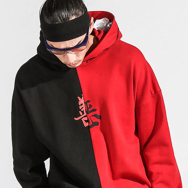 左杜嘻哈情侣卫衣