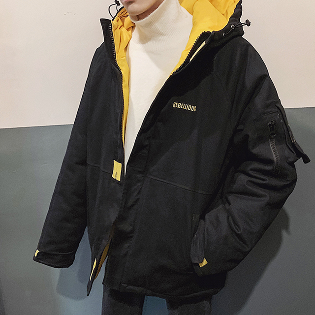 韩版潮流工装棉服