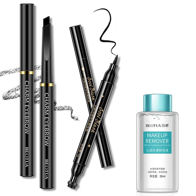 懒人双头眼线笔持久防水