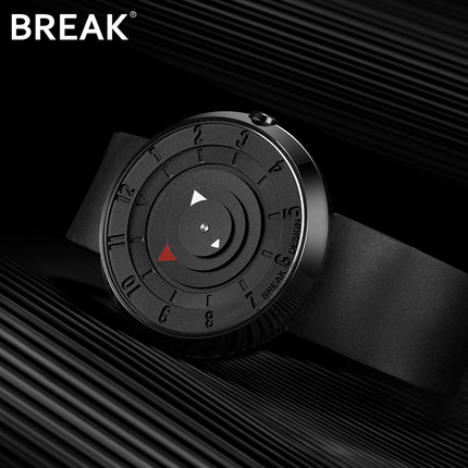 break时尚潮流休闲石英表