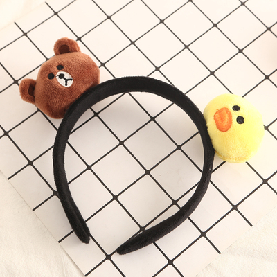 超萌可爱布朗熊发箍