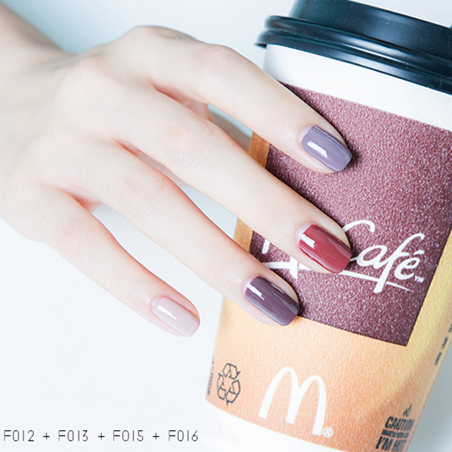 买1送5网红指甲油套装