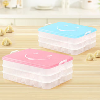 家用分格多层饺子盒