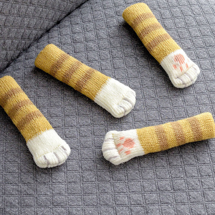 静音耐磨针织桌脚垫