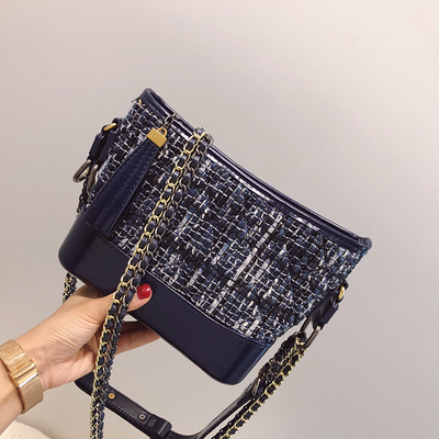 小香风菱格链条包