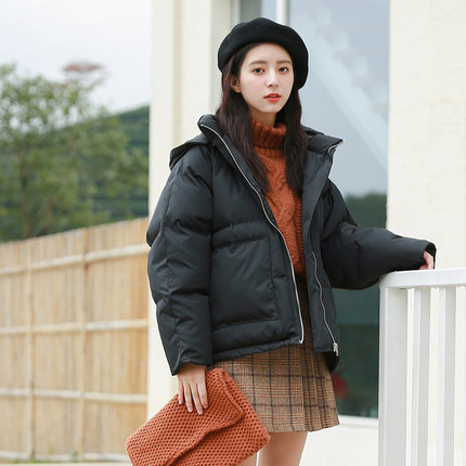 宽松学生原棉袄