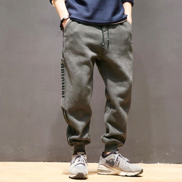 马切达冬季男士运动裤