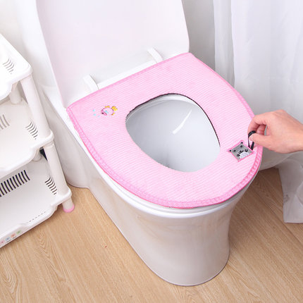 明信针织毛线马桶垫