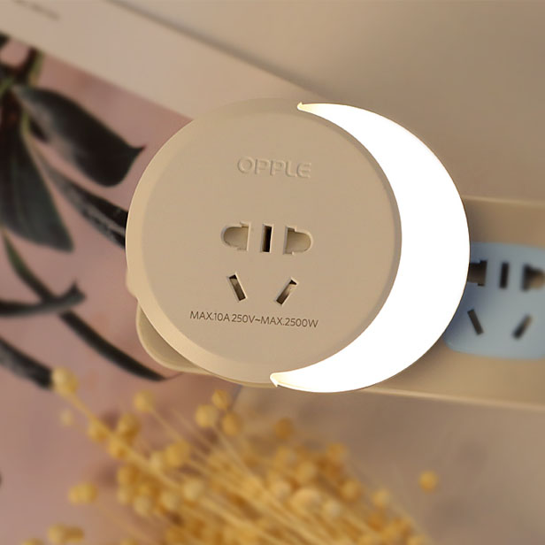 欧普插座led光小夜灯