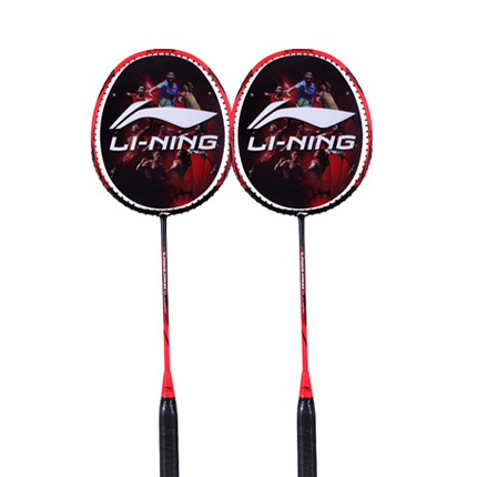 李宁全碳素耐用进攻型羽毛球拍