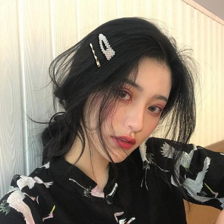 韩国简约气质小边夹