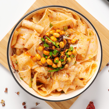 重庆麻辣多拿红油面皮