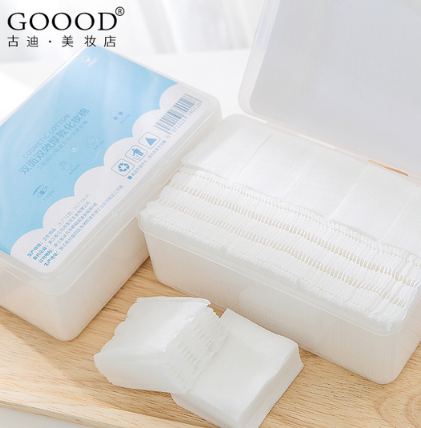 古迪盒装化妆棉1000片