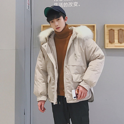 冬季潮牌男士棉衣