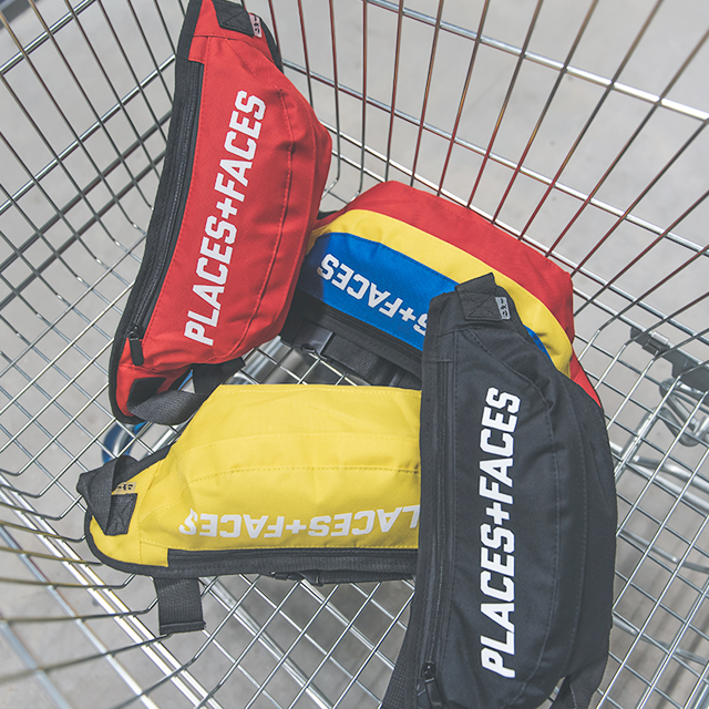 街头潮流男士胸包