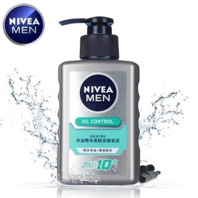 妮维雅男士净油洗面奶