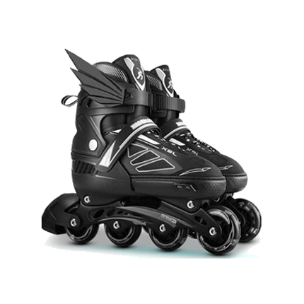 小霸龙初学者直排溜冰鞋