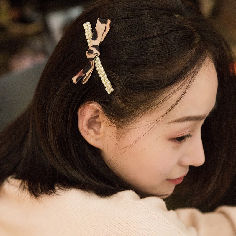ins珍珠发夹网红bb发卡