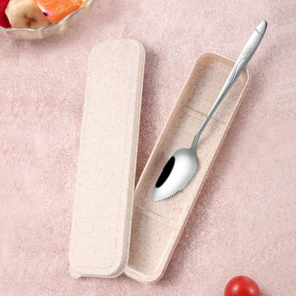 宝宝刮苹果泥勺子餐具