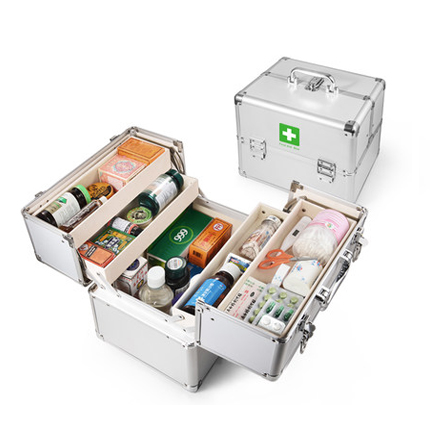 户外便携式铝合金多层特医药箱
