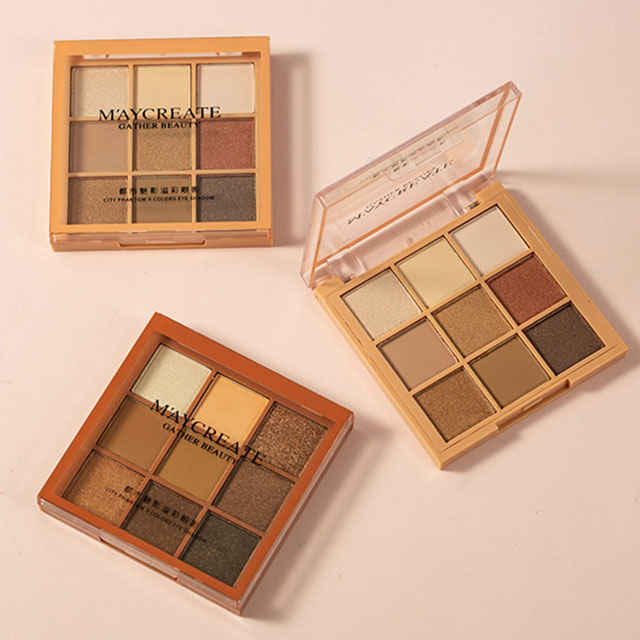 ins超火九色眼影盘