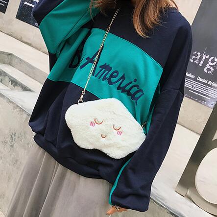 毛毛绒秋冬Lolita背包