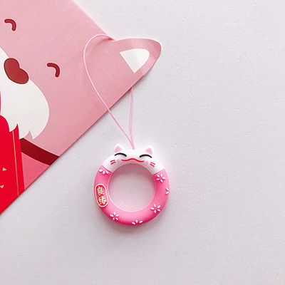 招财猫苹果手机挂绳