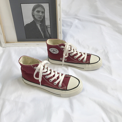 1970s高帮帆布鞋