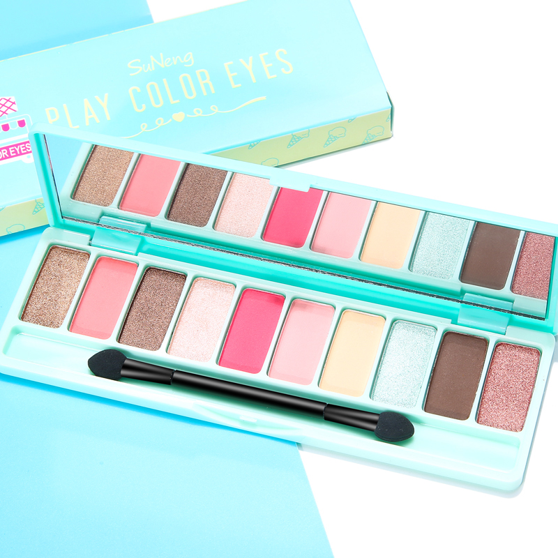 不晕染初学者网红眼影盘