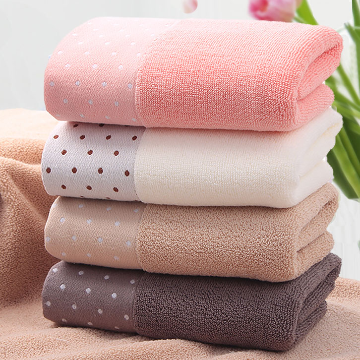 4条装纯棉洗脸家用毛巾