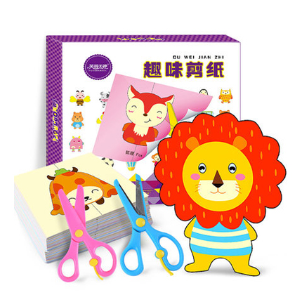 芙蓉天使儿童剪纸书套装