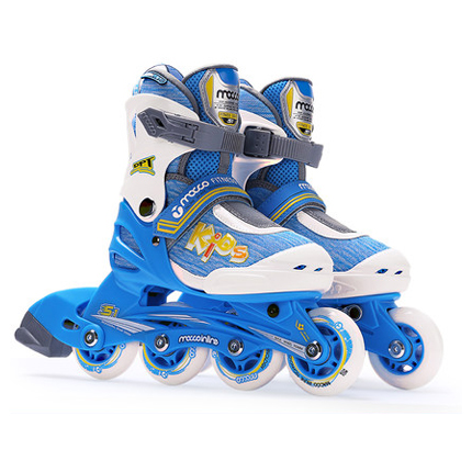 米高儿童闪光可调轮滑鞋全套装