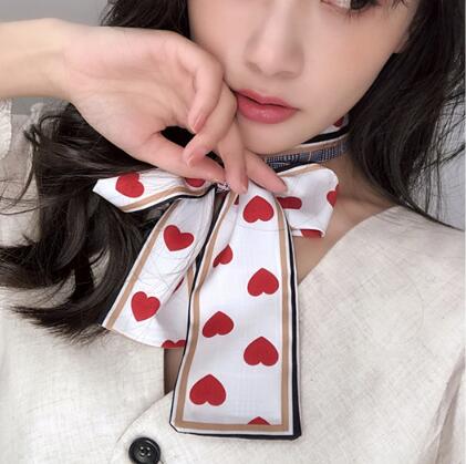 东大门小丝巾飘带围巾