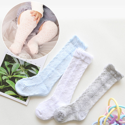 婴儿袜子过膝长袜