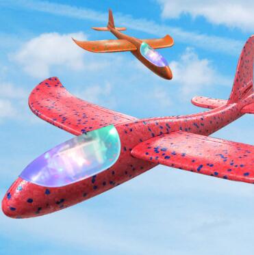 泡沫飞机手抛玩具